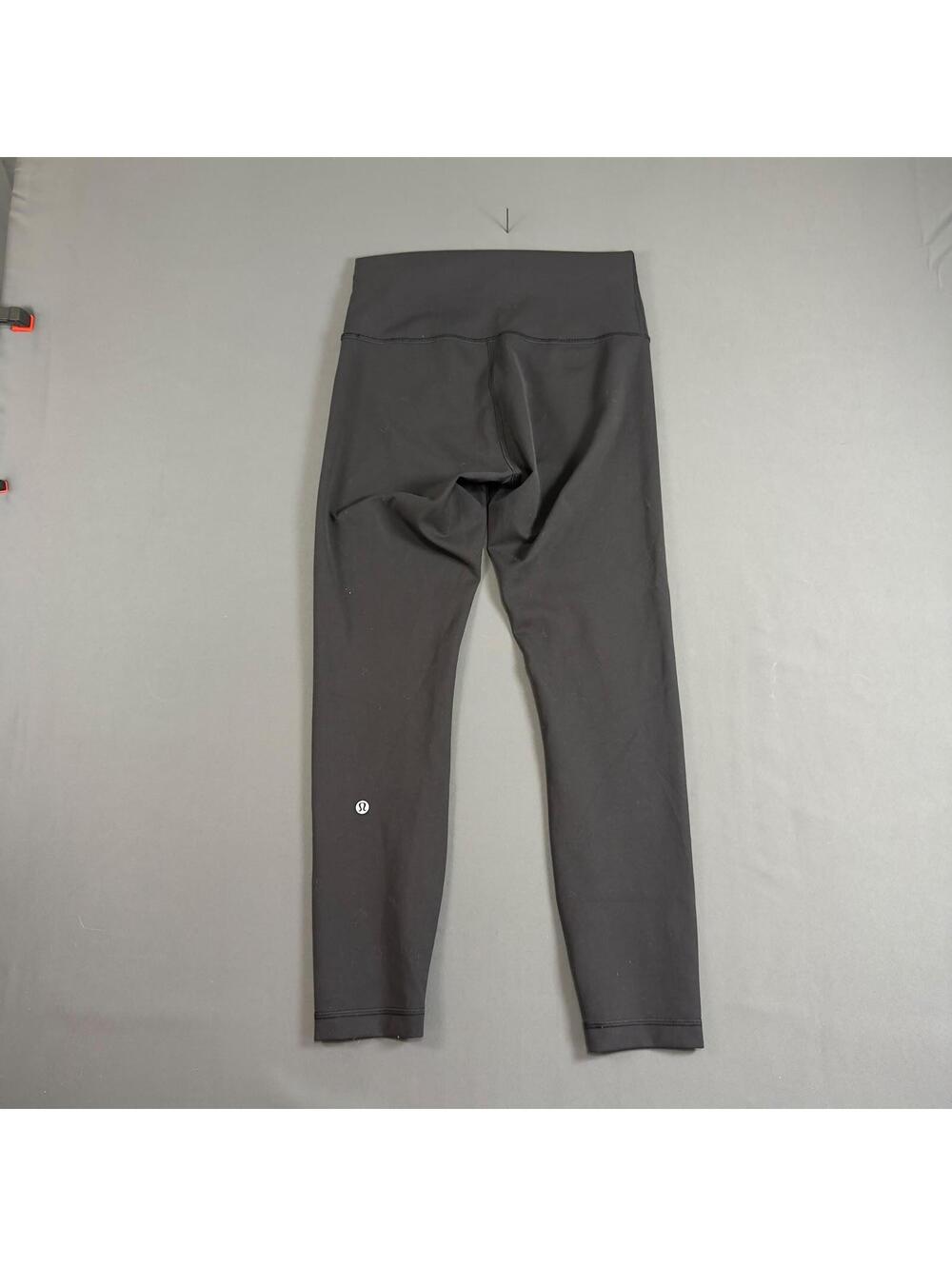 Lululemon Wunder Under High Waist Cropped Pants Black Size 8